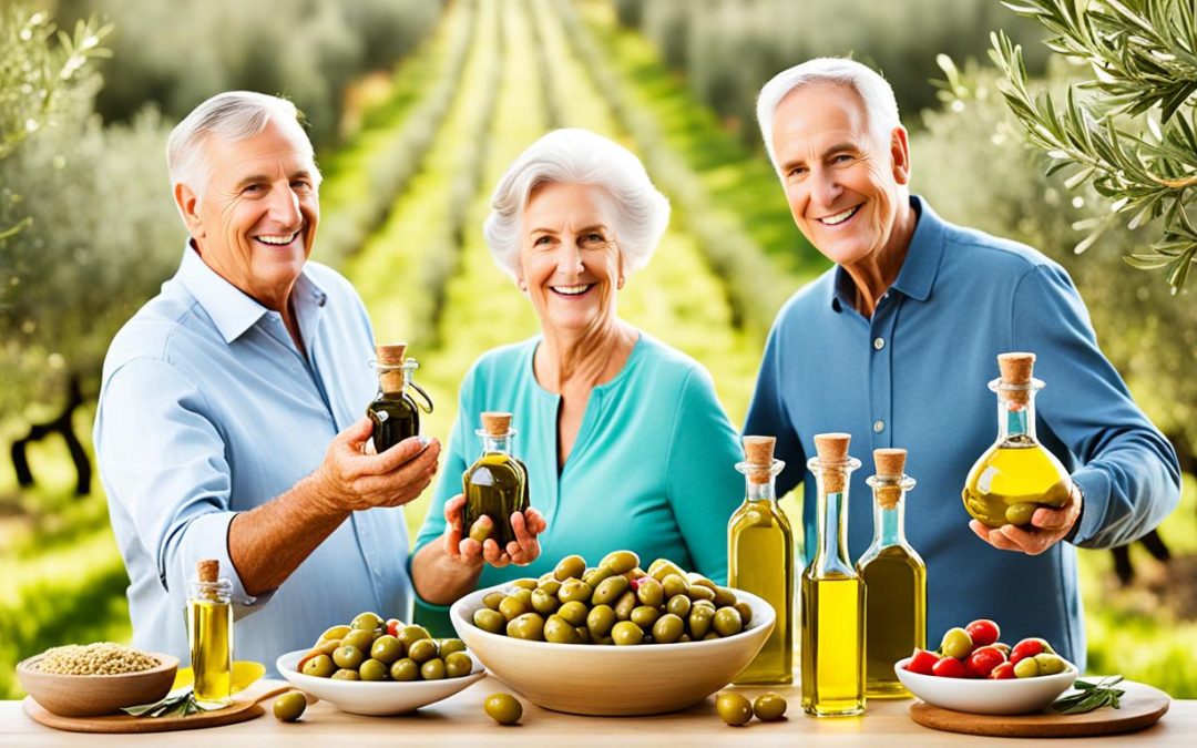 ¿Cuál es la relación entre el consumo de aceite de oliva y la longevidad?