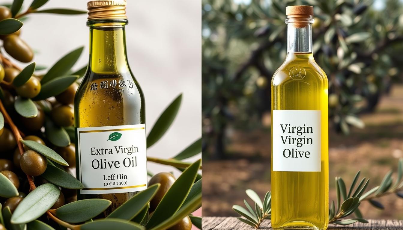 Aceite de oliva virgen extra vs. virgen